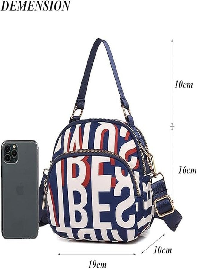 QBLYN Small Crossbody Purses and Handbags for Women,Multi Pocket,Multipurpose Shoulder Bag Crossbody Bag for Girls Women’ s Totes,Black colour bag/Premium solder bag/Premium women bag (Vibes) - Image 3